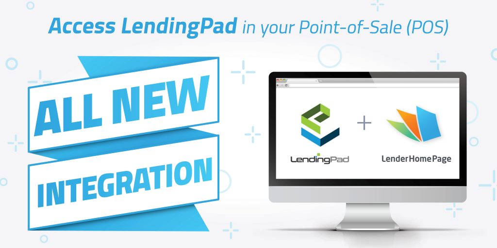 lenderhomepage integrates with lendingpad