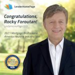 Rocky Foroutan wins Mortgage Icon 2021 MPA