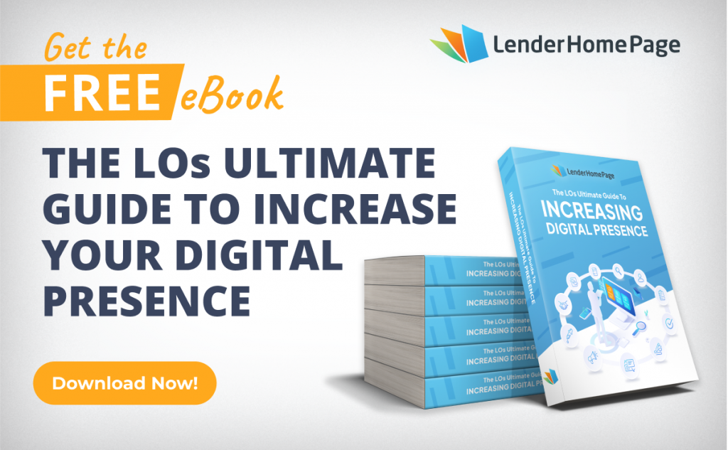 loan officers guide ebook to increasing digital presence lenderhomepage